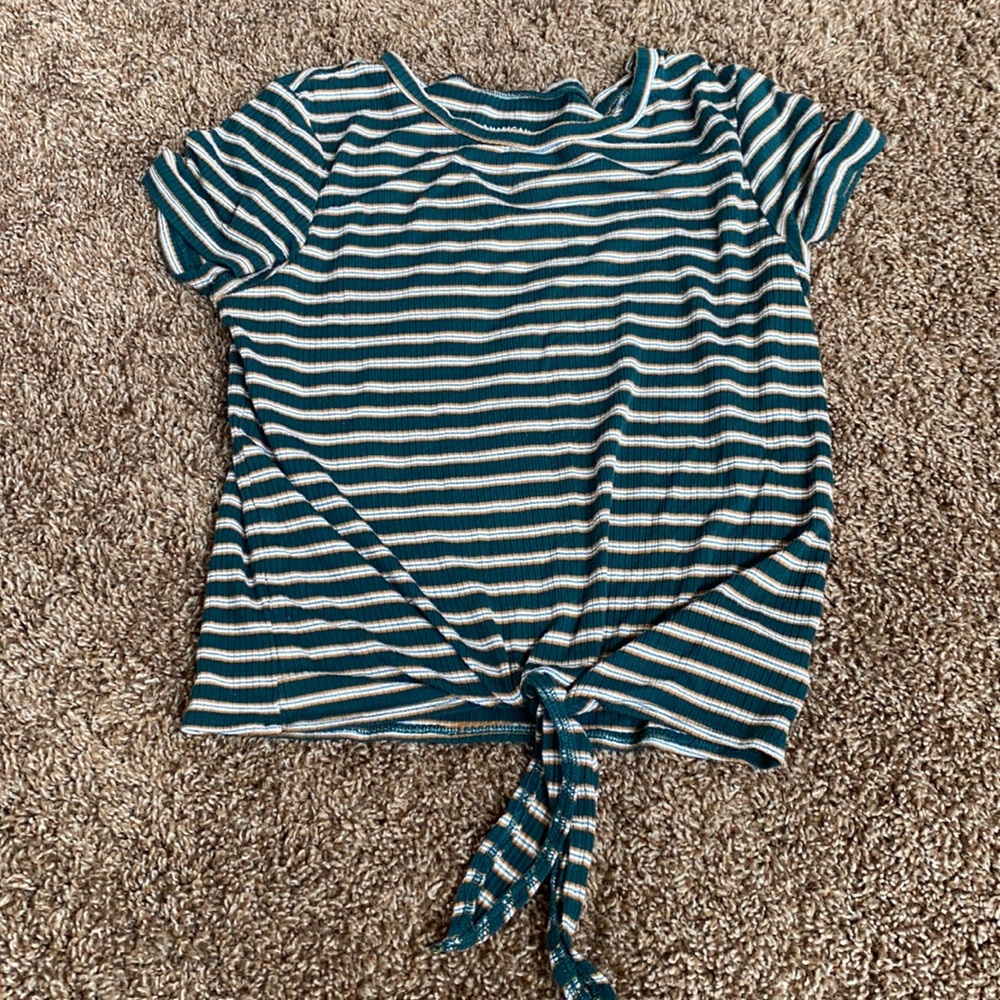 Front tie t-shirt